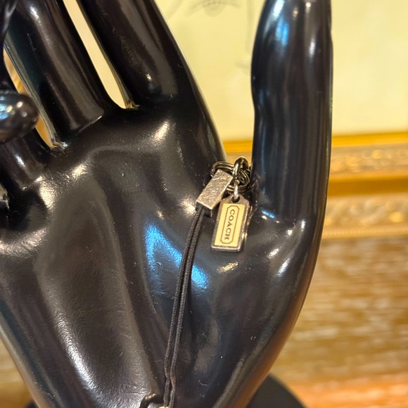 COACH Silver Tone Enamel Charms in a Variety of Colors on Original 9” Chain EUC - Picture 11 of 11